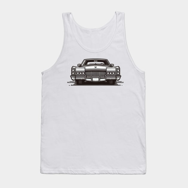 Cadillac Eldorado Tank Top by Vehicles-Art